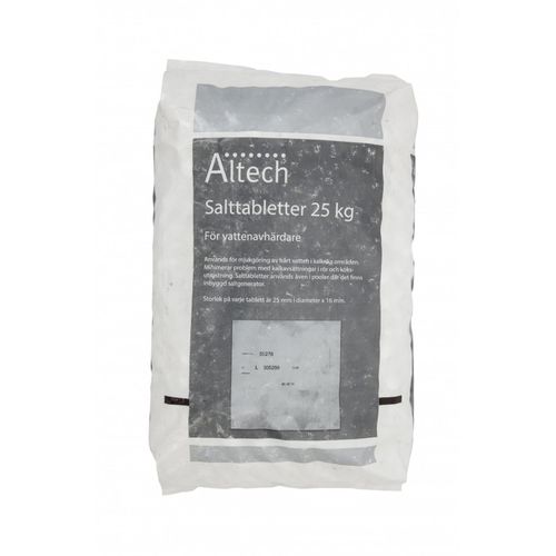 Salttabletter Vatten SALTTABLETT FÖR FILTER 25 KG ALTECH