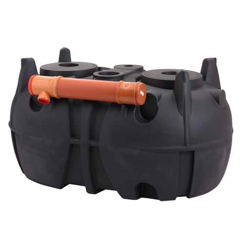 Sluten tank, paket med nivålarm batteri