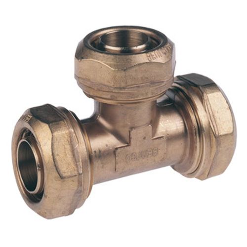 T-koppling plast PN10 Vatten T-KOPPLING BA 6618 KLÄMRING, FÖR PEM 3KLÄMRING MÄSSING