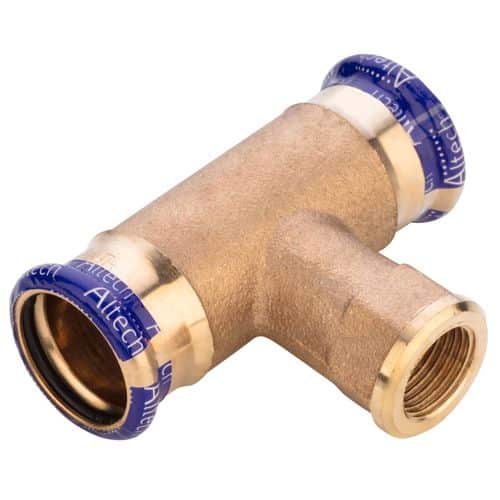 T-rör 2 muff invändig gänga Vatten