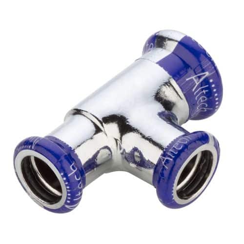 T-rör förminskad Vatten