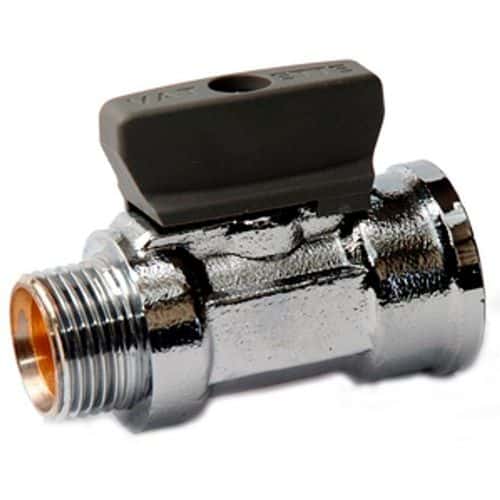 Vatette kulventil med vred Vatten Vatette kulventil Invändig och utvändig gänga