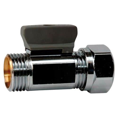 Vatette kulventil utvändig gänga med klämring och vred Vatten KULVENTIL 15XG15 UTVÄNDIG RAK MED VRED VATETTE