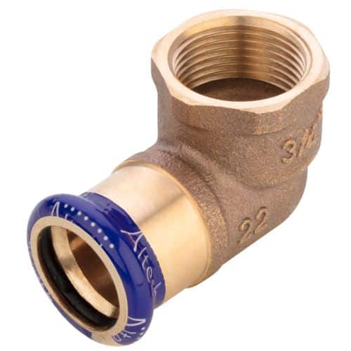 Vinkel 90° 1 muff invändig gänga Vatten