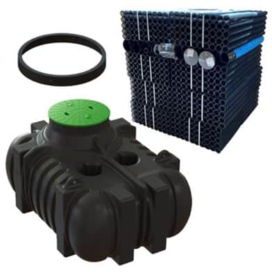 VOTEC SLAMAVSKILJARE 2,2M3 MED MODULER - NORMAL SKYDDSNIVÅ