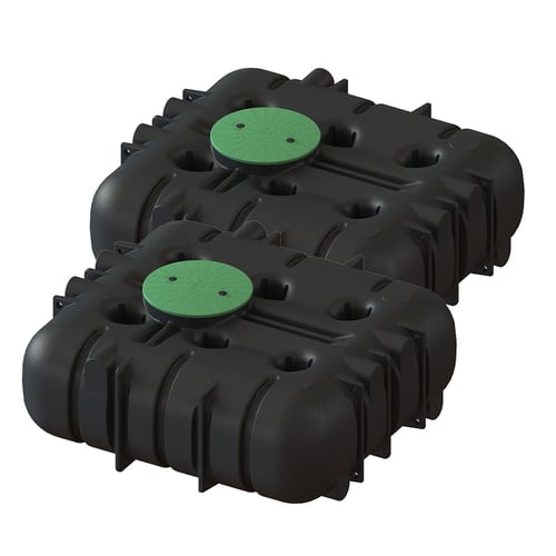 CIPAX Sluten tank 8000L lågbyggd