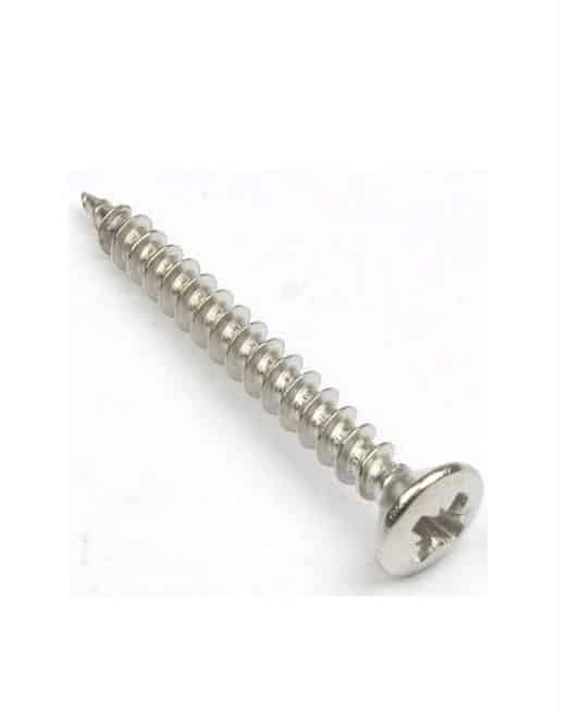 VVS-skruv Pozi A2 Vatten VVS-SKRUV KULLERFÖRSÄNKT