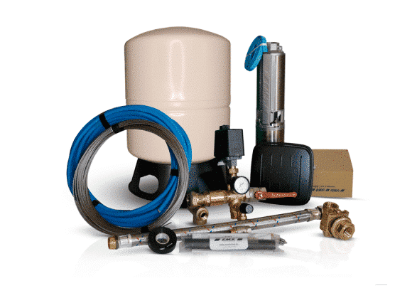 E.M.S. Pumppaket Komplett djupbrunnspump 3x400V Vatten E