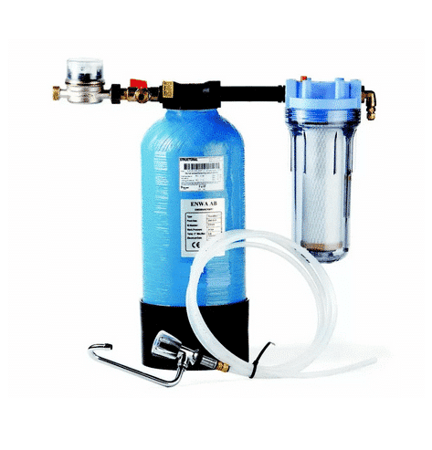 Enwa Fluoridfilter Vatten Enwa Fluoridfilter F-10 Reducerar Fluor, placeras lättsamt under diskbänken