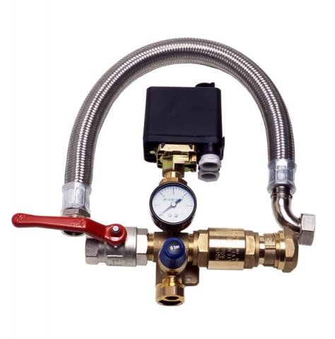 Rördelssats Tankautomatik med tryckströmbrytare E.M.S Vatten E