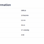 UV-Filter / Bakteriefilter UVR AquaGruppen Vatten UV-FILTER / BAKTERIEFILTER UVR FRÅN AQUAGRUPPEN