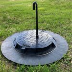 Avluftningsventil till lätta brunnslock Avlopp Avluftningsventil till lätta brunnslock