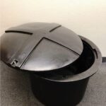 Förhöjningsring 625 med lock PE Avlopp Förhöjningsring 625 med lock PE