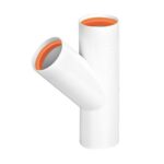 Grenrör 45° Faluplast