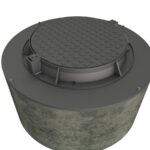 Lätt Brunnslock 1050 Composite Avlopp Passar till, avloppsbrunnar, slambrunnar, vattenbrunnar och mätarbrunnar i betong