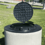 Lätt Brunnslock 1150 Composite Avlopp Lätt Brunnslock 1150 Composite