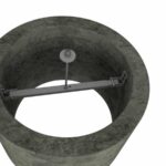 Lätt Brunnslock 660 PE Avlopp Lätt Brunnslock 660 PE