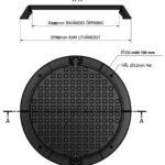 Lätt Brunnslock 750 Composite Avlopp Lätt Brunnslock 750 Composite