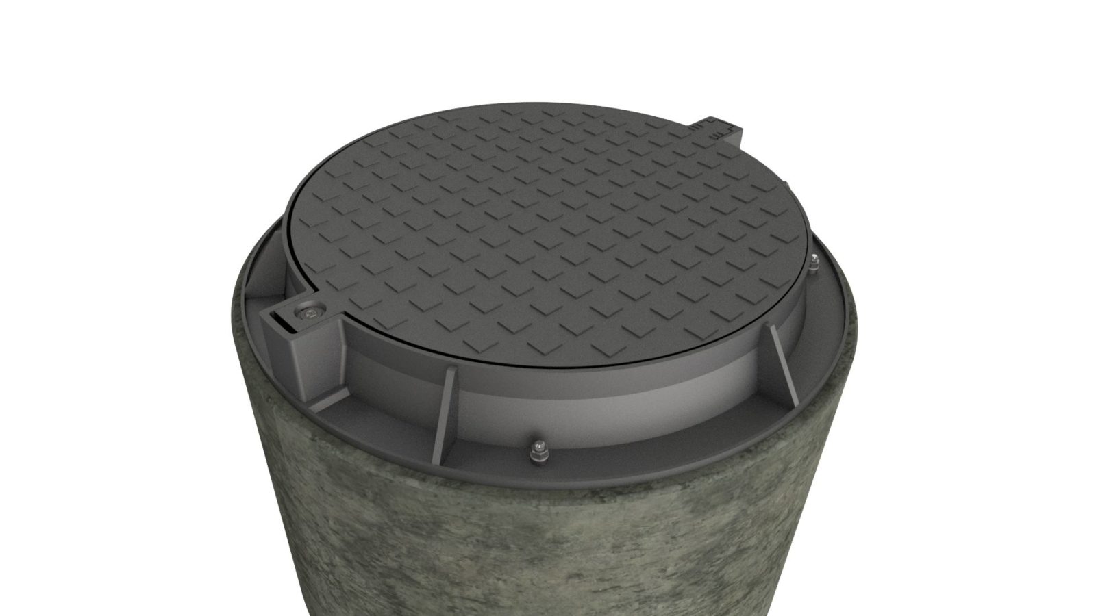 Lätt Brunnslock 750 Composite Avlopp Lätt Brunnslock 750 Composite