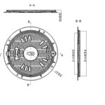 Lätt brunnslock 780 KÖRBART Composite 12,5 ton Avlopp Lätt brunnslock 780 KÖRBART Composite 12,5 ton