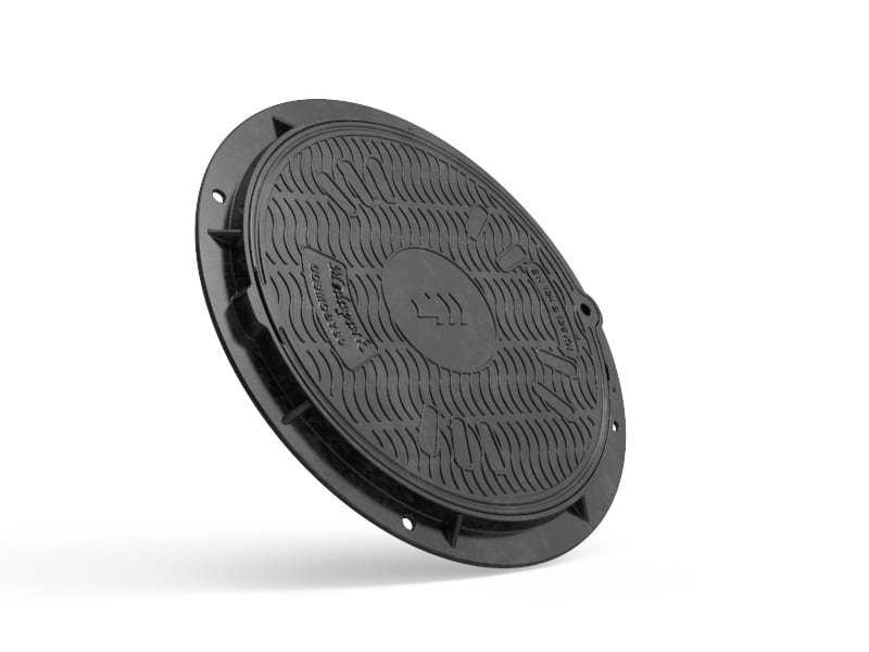 Lätt brunnslock 780 KÖRBART Composite 12,5 ton Avlopp Lätt brunnslock 780 KÖRBART Composite 12,5 ton