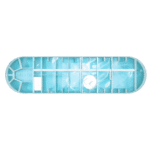 August AT50 Reningsverk inkl förstärkt förankringsplatta 5- hushåll August AT50 minireningsverk är anpassat för både permanent boende och fritidshus, och är dimensionerade för 40 personer