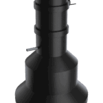 Godkända Avlopp - Siljan pumpstation 1900mm TP 500 Inox Dräneringsbrunnar Komplett pumpstation för gråvatten