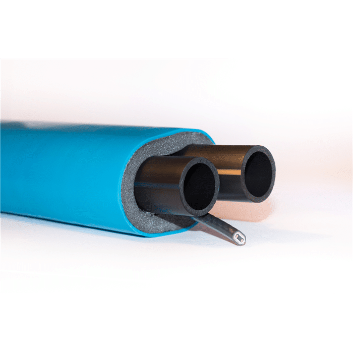 Polarrör Eluppvärmt plaströr Dubbelt Vatten Extena Polarrör Eluppvärmt plaströr Dubbelt