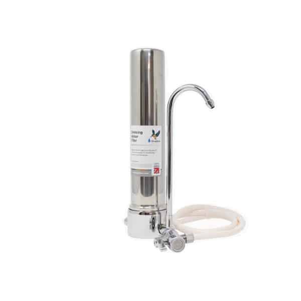 Callidus Doulton HCP Rostfritt inkl Ultra Carb filterstav Callidus Doulton HCP Rostfritt inkl Ultra Carb filterstav Vatten Filterhus för placering ovan bänk och ansluts direkt på befintlig kökskran, anslutningar medföljer