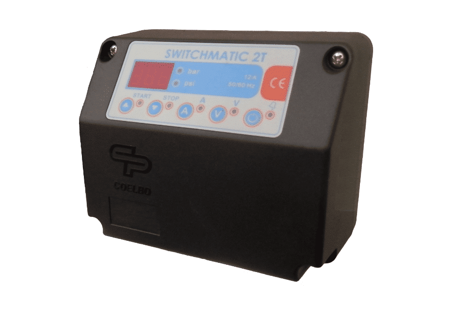 Digitala tryckströmbrytare Switchmatic 2T, 3x400V Vatten Swichmatic är en elektronisk tryckströmbrytare med inbyggd digital manometer