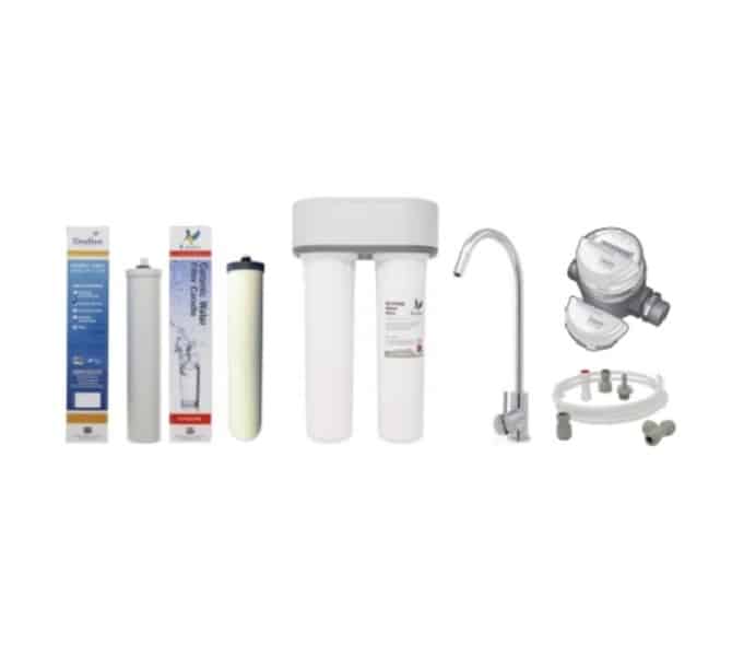 Komplett Callidus Doulton DUO Fluoridfilter inkl filterstavar 0 Komplett Callidus Doulton DUO Fluoridfilter inkl filterstavar 0