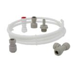 Komplett Callidus Doulton DUO Fluoridfilter inkl filterstavar Vatten Komplett filterhus med kran för montering under diskbänk