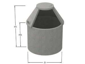 Sluten tank Tranåsbrunnen