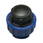 Plastkoppling ändhuv