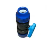 Plastkoppling Avstängningsventil