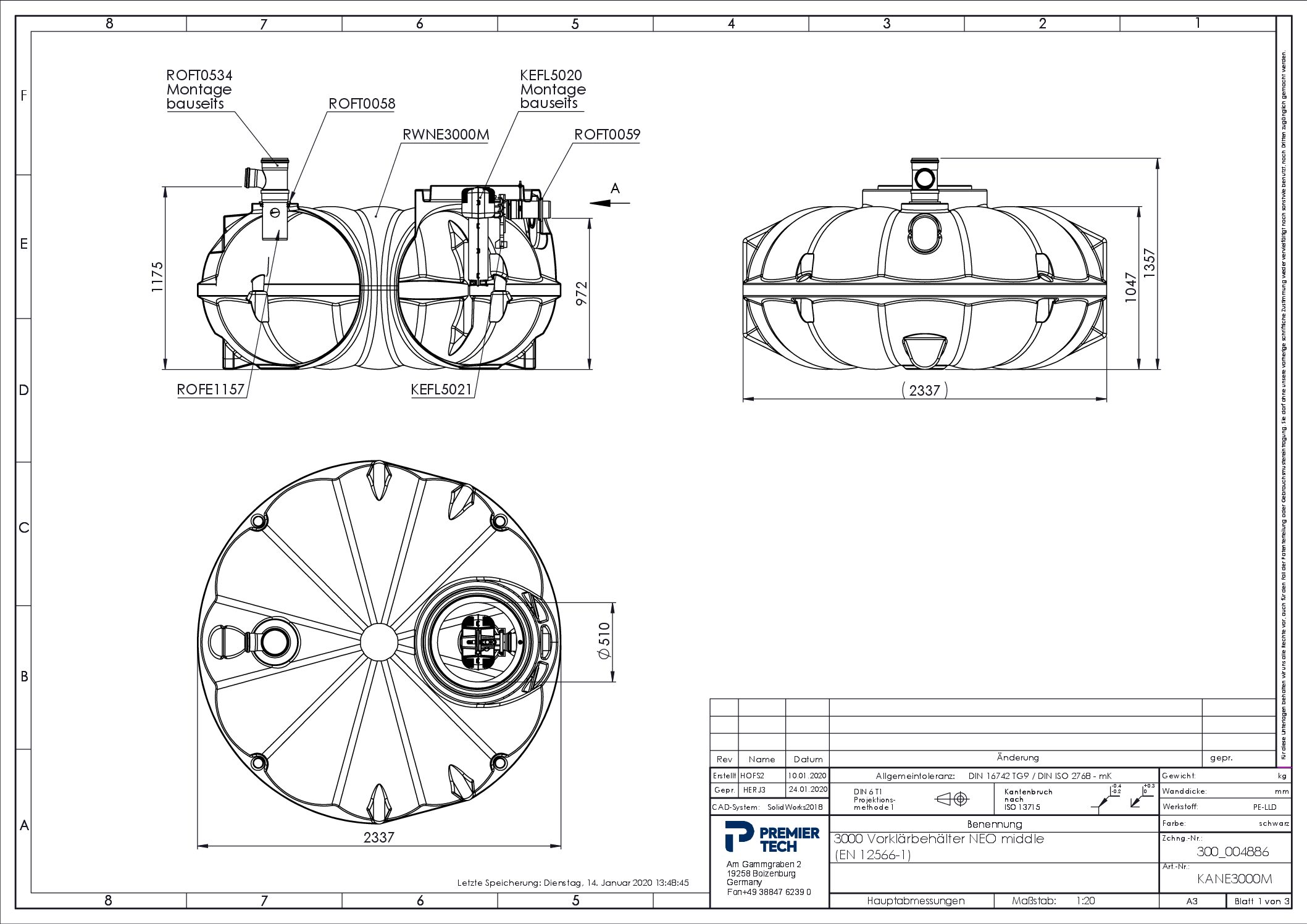 Neo Slamavskiljare och infiltration 1 hushåll - Normal Skyddsnivå
