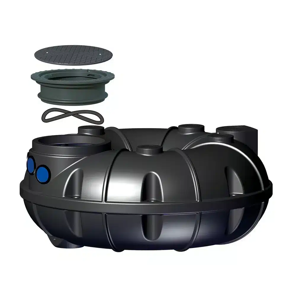 Neo Sluten avloppstank - 1500L, Med Betäckning VS20 Neo Sluten avloppstank - 1500L, Med Betäckning VS20