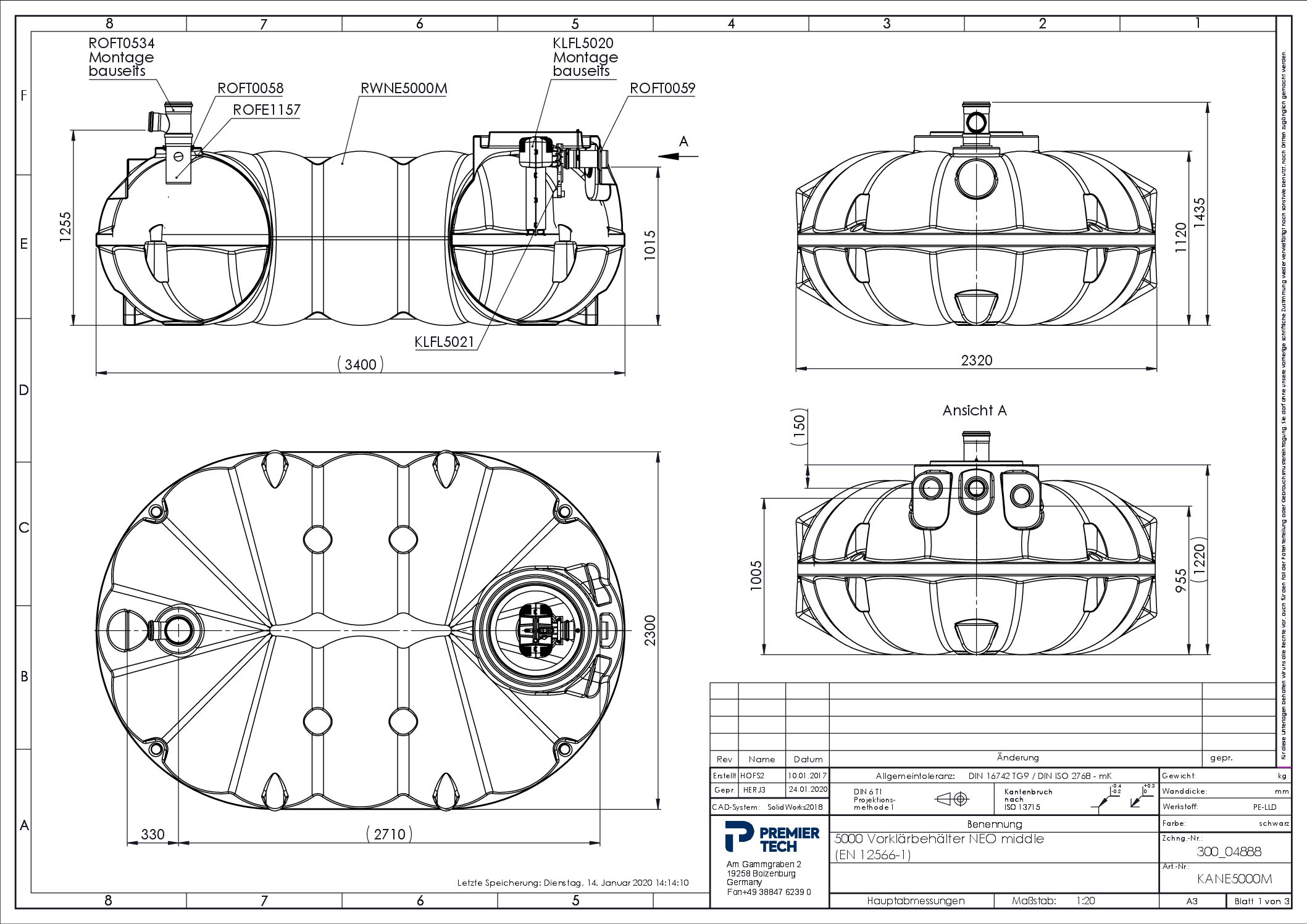 Slamavskiljare Neo och BL26 Slamavskiljare Neo och BL26 Avlopp Tankens avlopp är utrustat med ett lamellfilter som stoppar finkorniga och svävande partiklar, vilket höjer infiltrationssystemets livslängd
