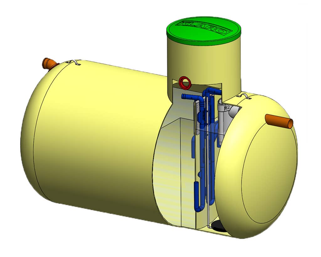 Minireningsverk Klaro 5 PE GRP 3